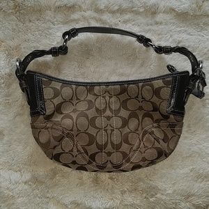 Coach signature handbag